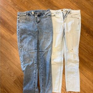 Teen girls jeans